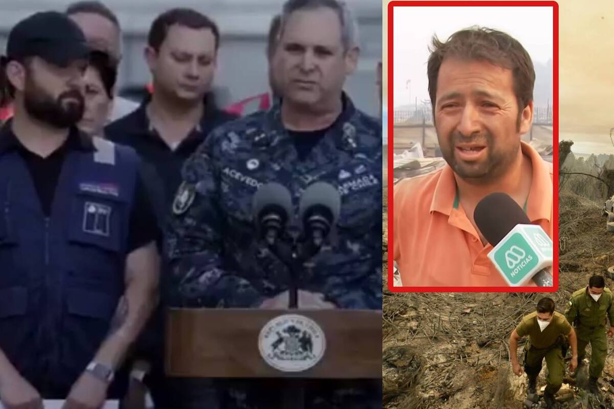 “No voy a poder llegar” Incendios en Chile dejan a hombre sin casa ni trabajo, pero en plena transmisión de TV envía un mensaje a su jefe; van 19 fallecidos y más de 20 mil evacuados