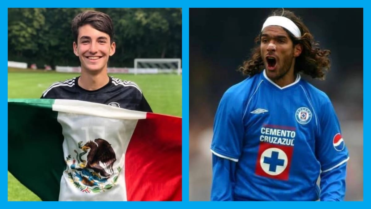 Diego, hijo del 'Loco' Abreu, ha jugado para las selecciones inferiores de Uruguay y de México.