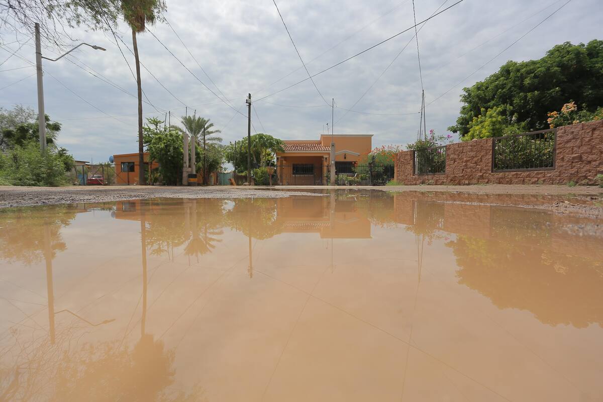 Se inundan en La Manga