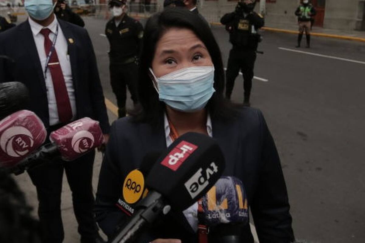 Keiko Fujimori: la Justicia peruana rechaza el pedido de prisión preventiva para la candidata presidencial