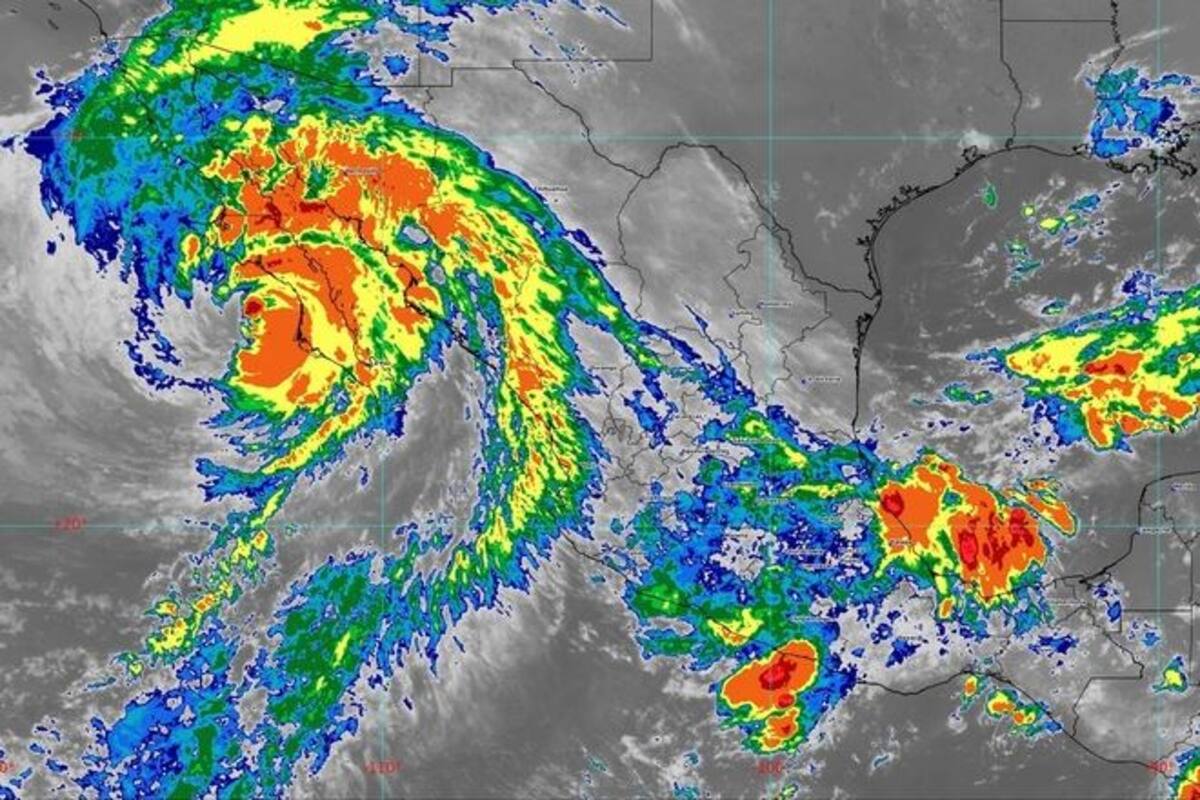 Clima en México: Huracán Kay mantendrá lluvias intensas en territorio nacional