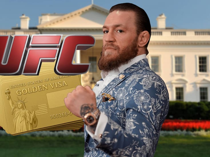 Conor McGregor exige 100 millones de dólares y 100 visas doradas como condición para pelear en el histórico evento de UFC en la Casa Blanca