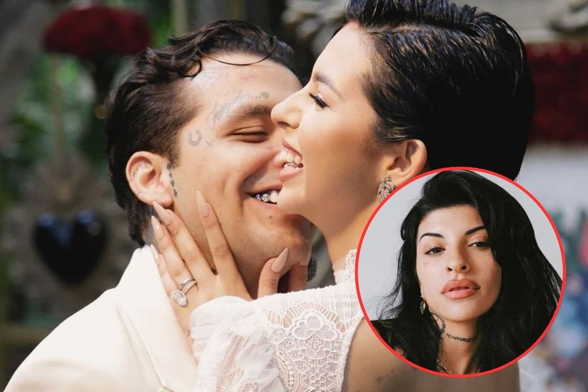 Cazzu reacciona a la boda religiosa de Christian Nodal y Ángela Aguilar