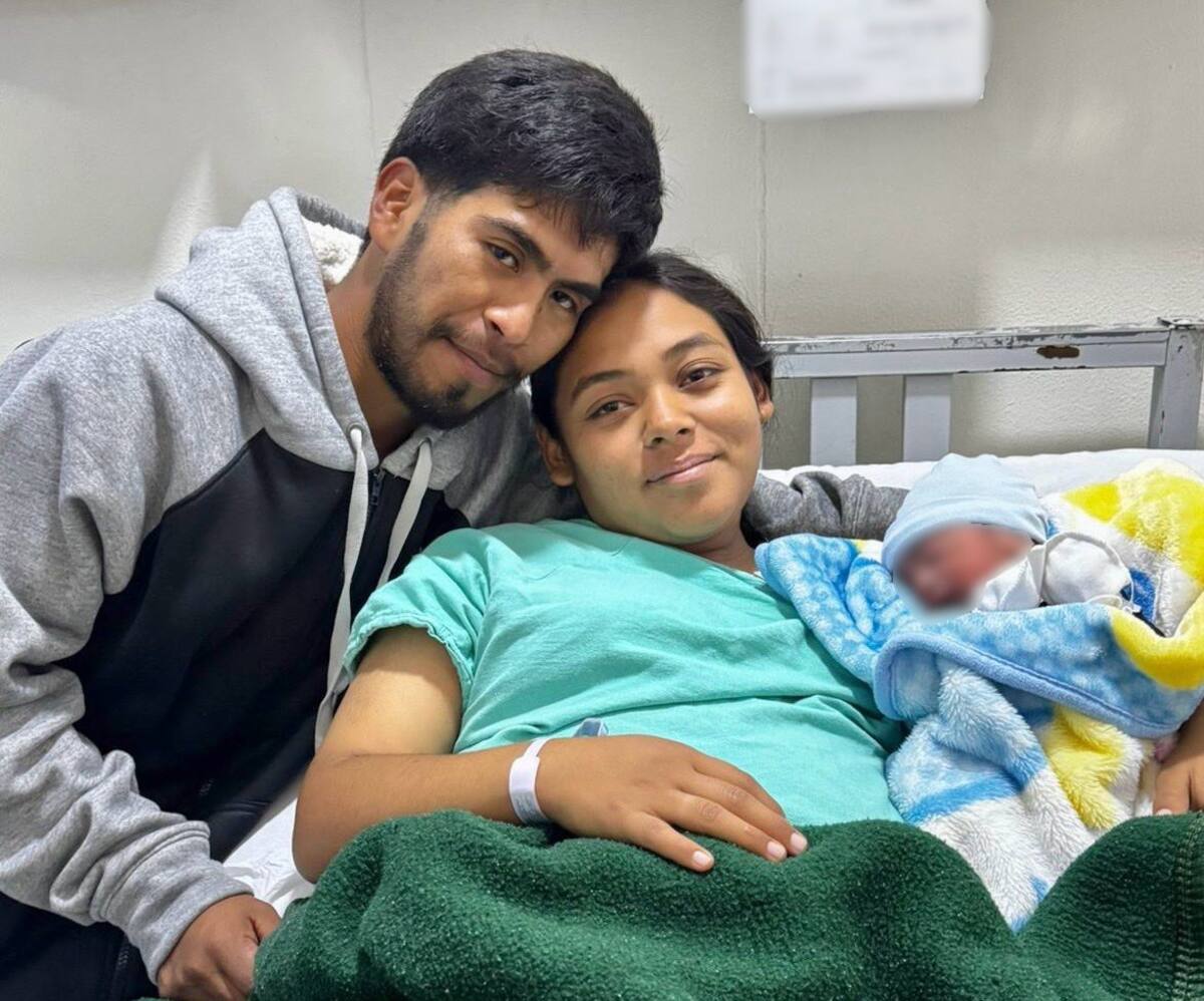 Nace el primer bebé del 2026 en Sonora