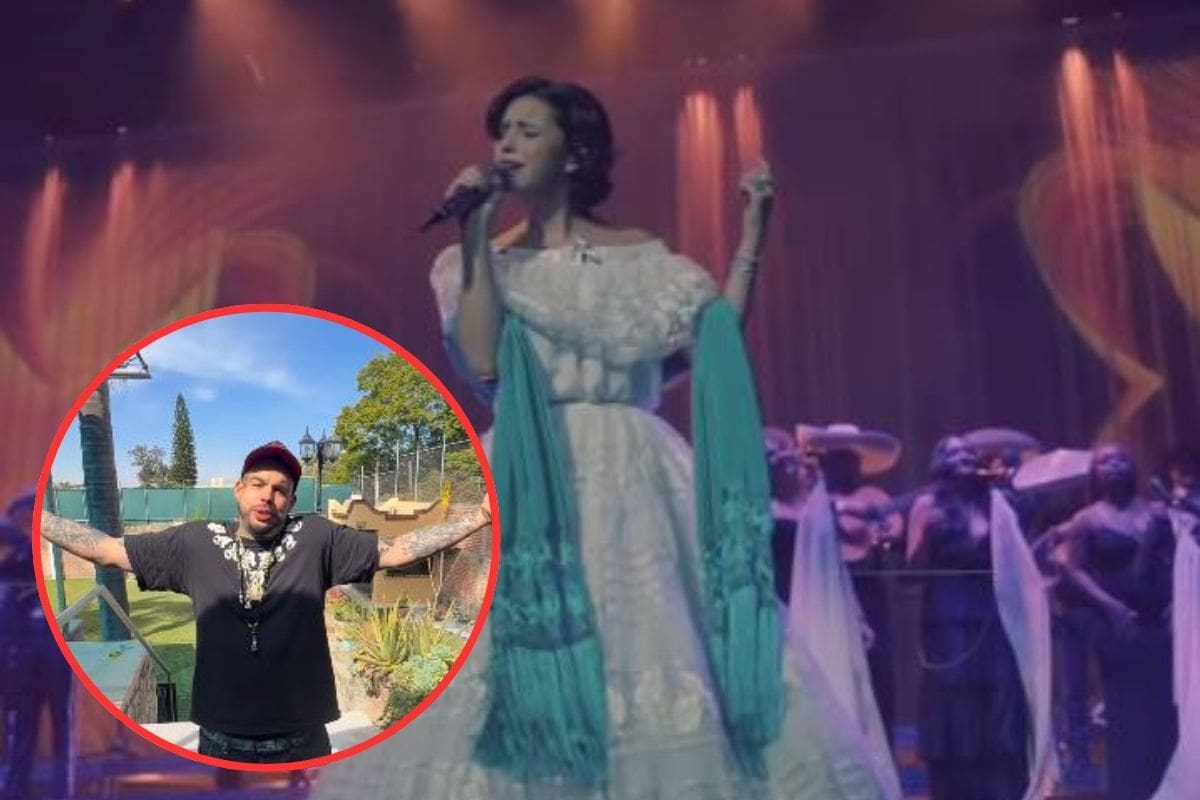 “Yo nunca di autorización” Emiliano Aguilar reacciona a sus hijas visitando a Ángela Aguilar durante su concierto