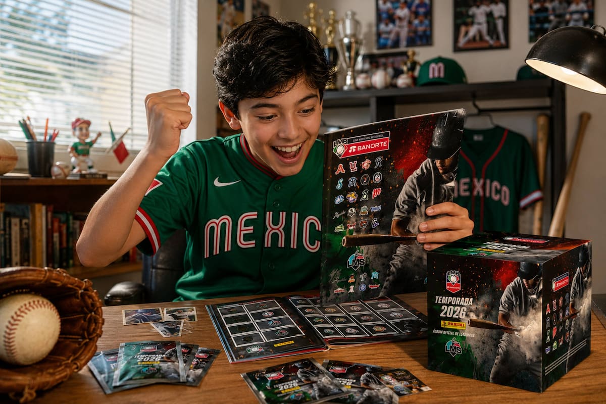 Panini lanzará álbum de la Liga Mexicana de Beisbol 2026: ¿dónde comprarlo y cuál será su precio?