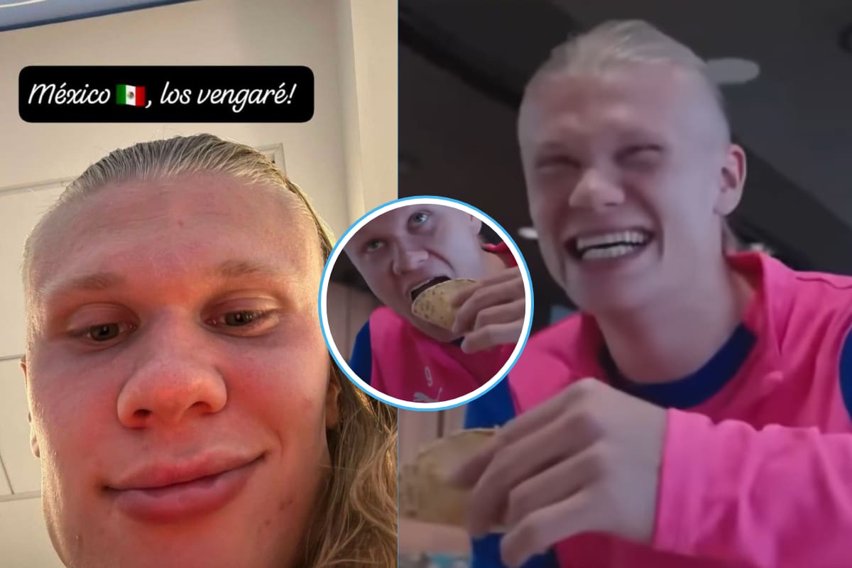 ¿Haaland team México? Erling confiesa que los tacos son su comida favorita y otros momentos del noruego con los mexicanos