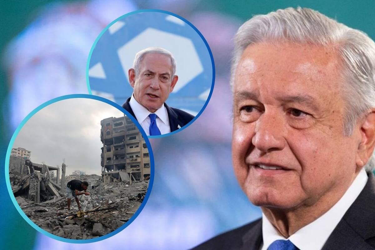 AMLO niega llamar “genocidio” a los ataques de Israel sobre Palestina