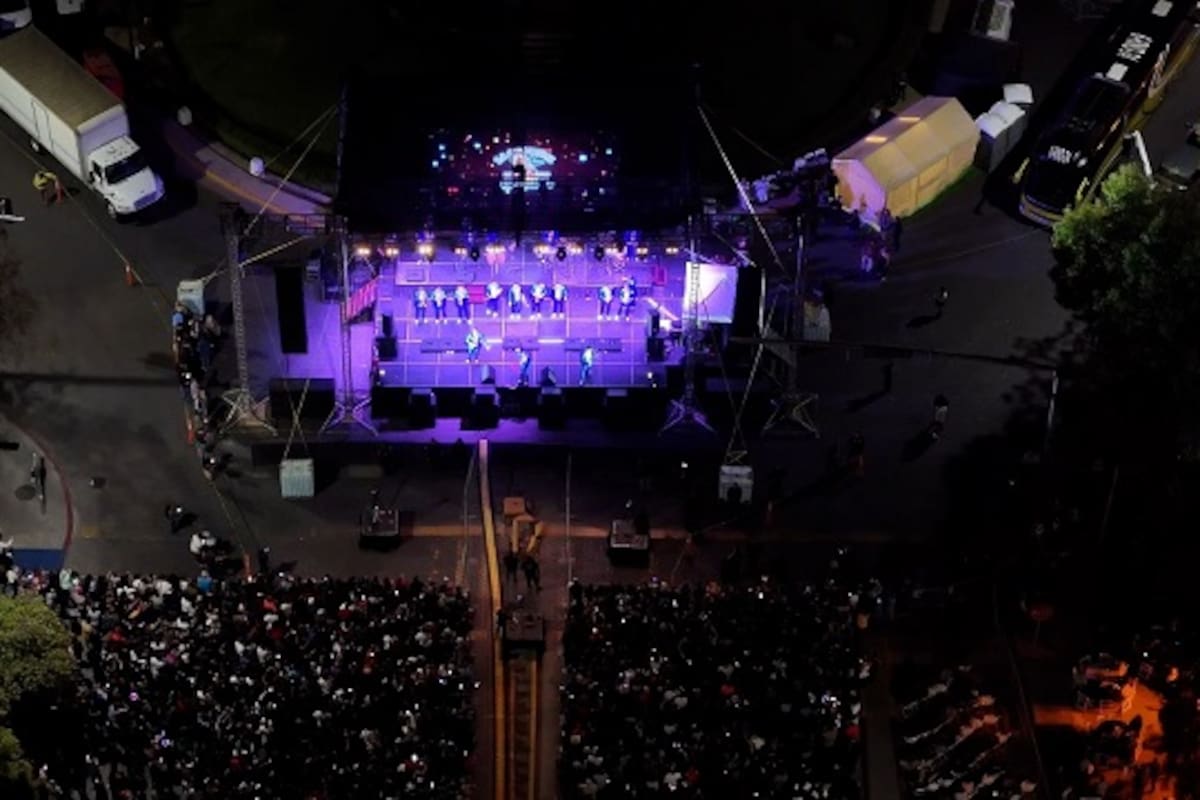 Con lleno total y acceso gratuito, La Original Banda El Limón celebró a Tijuana en su 136 aniversario