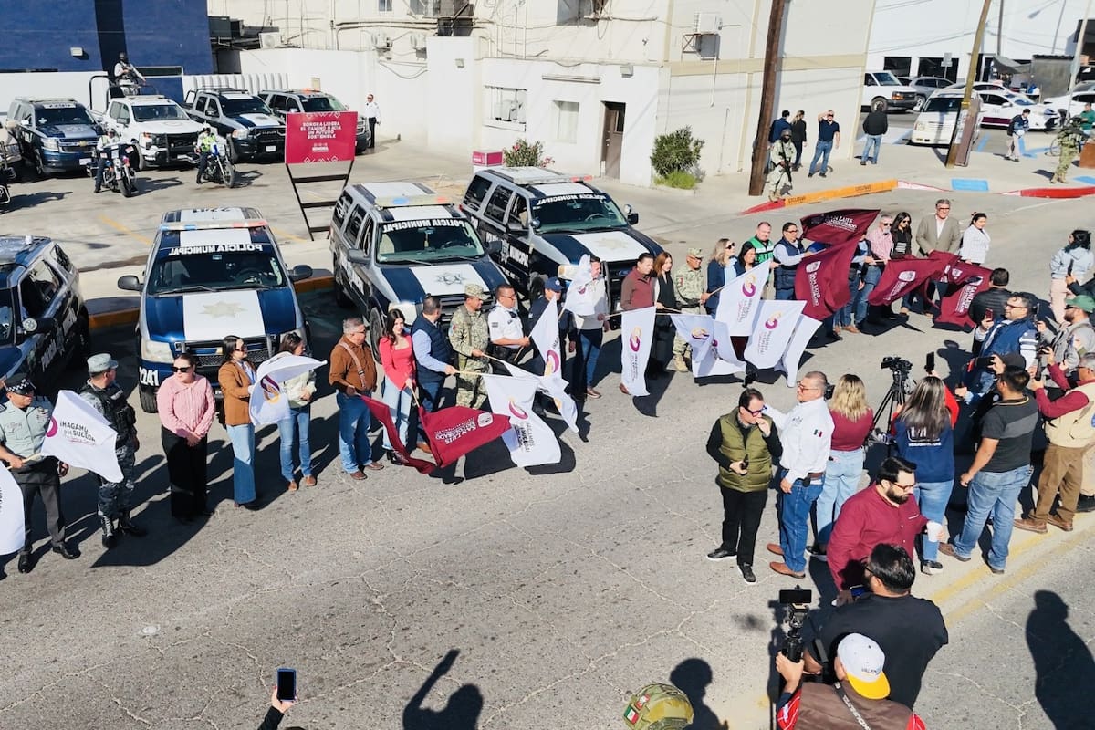 Refuerzan vigilancia por fiestas decembrinas en San Luis Río Colorado