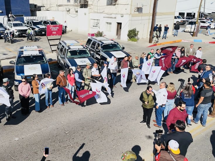 Refuerzan vigilancia por fiestas decembrinas en San Luis Río Colorado