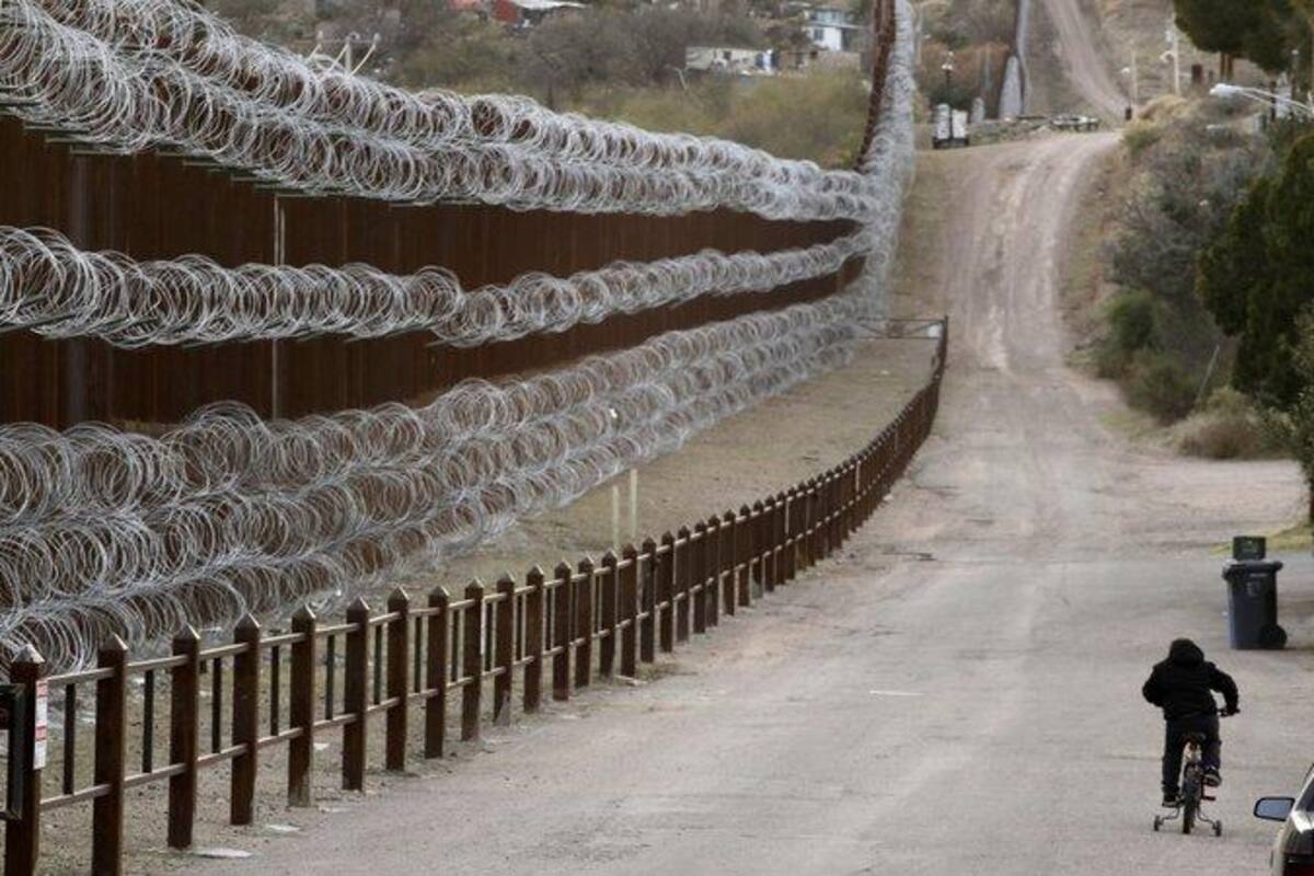 Pinta EU valla para "mejorar apariencia estética" del muro