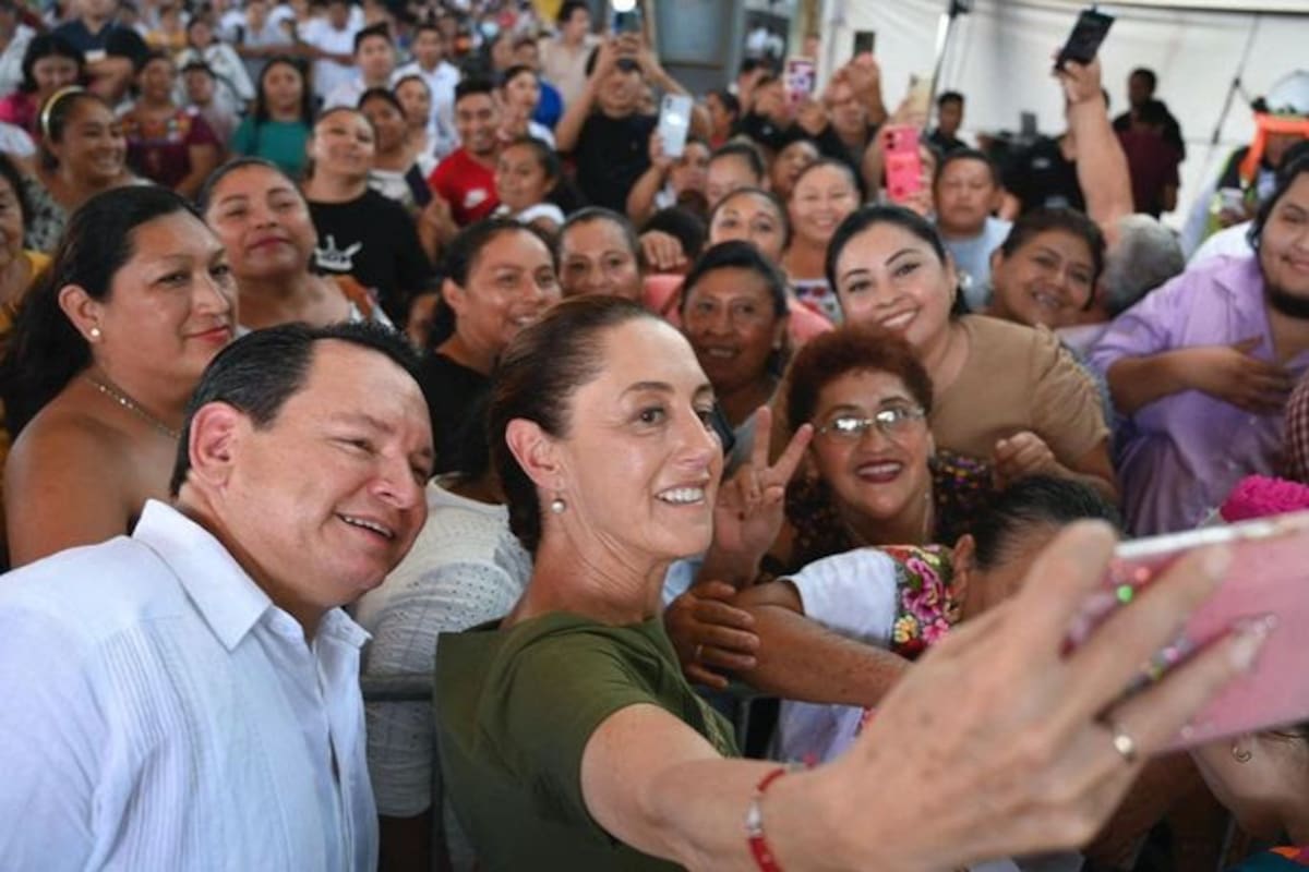 Sheinbaum afirma que la oposición no puede manchar el legado de AMLO: “Se quedó en el corazón de la gente”