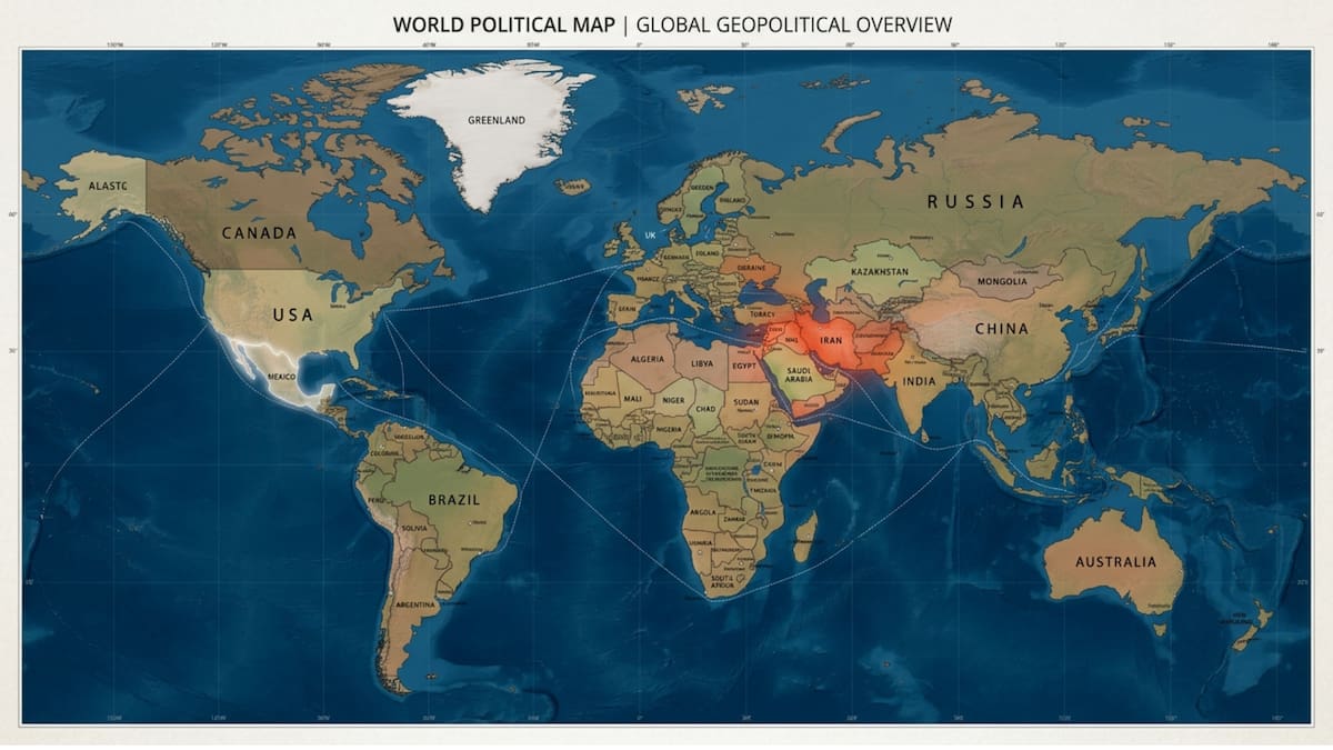 México queda expuesto ante riesgo de Tercera Guerra Mundial mientras 12 países, por su neutralidad, ubicación y recursos naturales, se perfilan como refugios seguros para población civil, según análisis geopolítico internacional que identifica territorios capaces de resistir conflictos bélicos y sus consecuencias humanitarias y económicas
