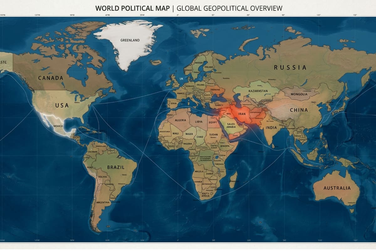 México queda expuesto ante riesgo de Tercera Guerra Mundial mientras 12 países, por su neutralidad, ubicación y recursos naturales, se perfilan como refugios seguros para población civil, según análisis geopolítico internacional que identifica territorios capaces de resistir conflictos bélicos y sus consecuencias humanitarias y económicas