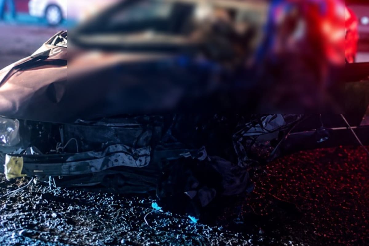 Choque frontal en el Valle de Mexicali deja dos muertos; uno era policía municipal