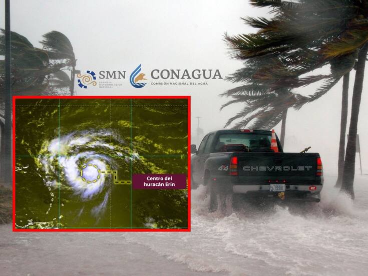 Huracán “Erin” ya es categoría 1: ¿Afectará a México? Esto dice Conagua sobre el primer huracán del Atlántico en 2025