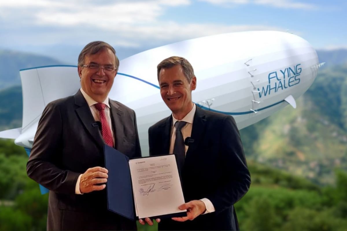 México busca transportar equipo médico y suministros a zonas remotas con dirigibles de Flying Whales, empresa que planea instalar hasta tres bases de manufactura y abrir una escuela de pilotos en el territorio, con una inversión de 300 millones de dólares