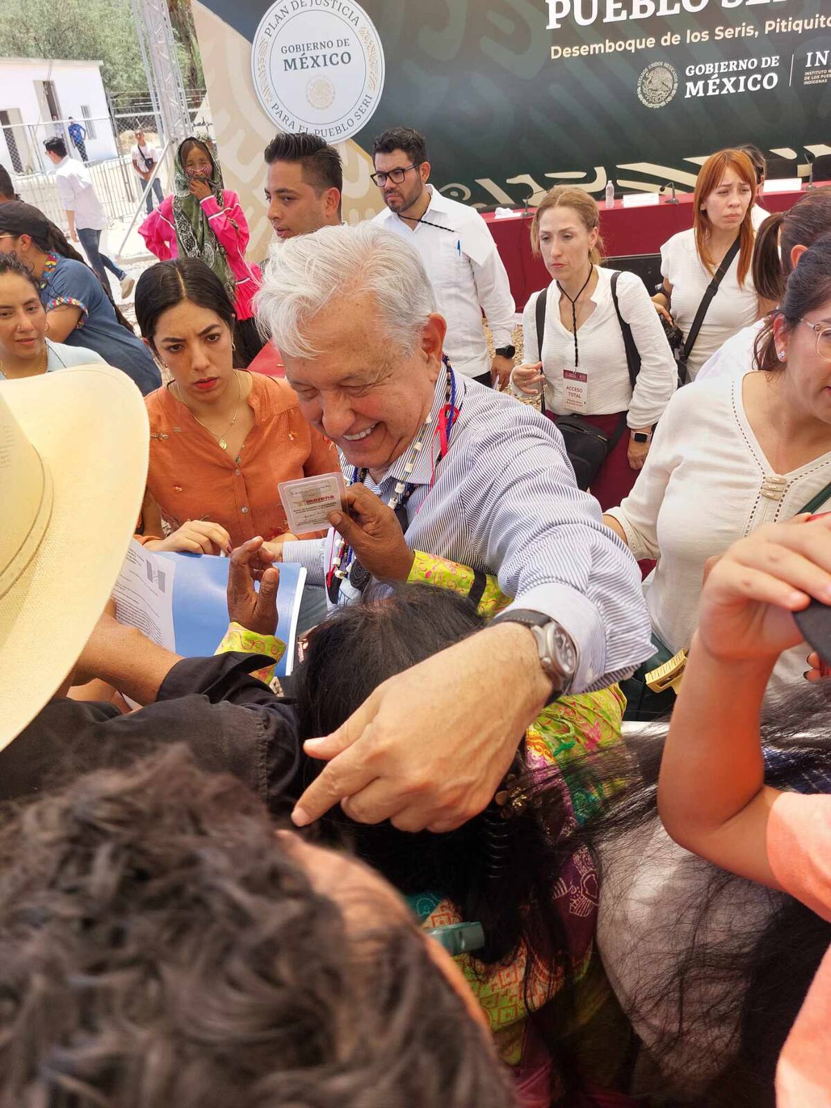 Sheinbaum y AMLO en Hermosillo