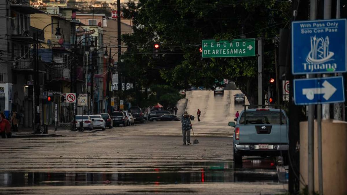 Prevén llegada de lluvias a Tijuana para el fin de semana
