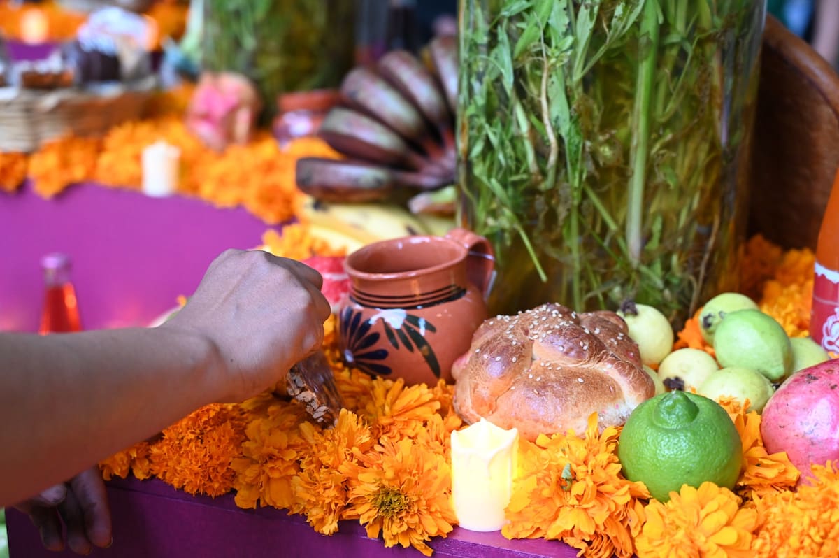 Sheinbaum celebra el Día de Muertos con tributo a las mujeres indígenas. | Crédito: Presidencia