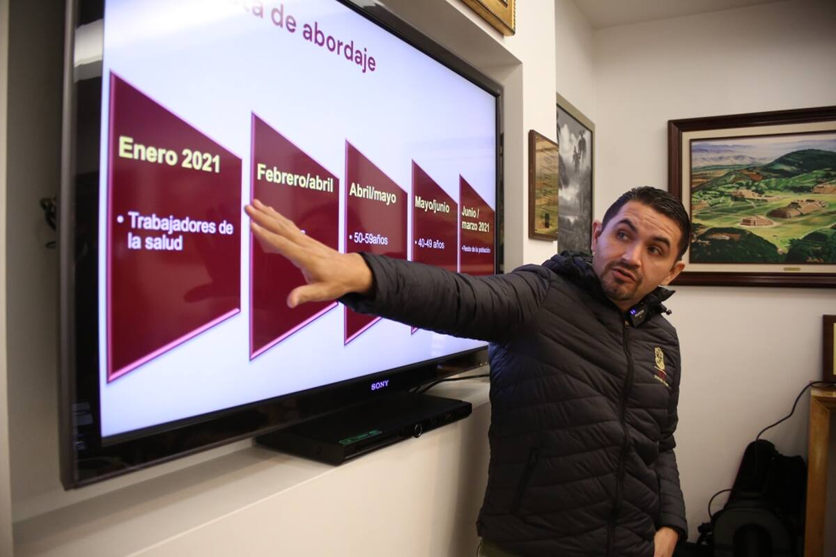 Inicia en febrero aplicación de vacuna a residentes de BC