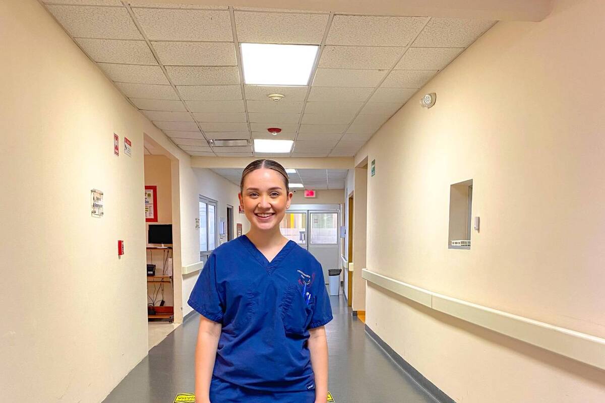 Descubrió su verdadera vocación: Quería ser doctora, pero se enamoró de la enfermería