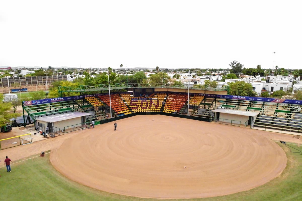 Definen calendario de Hermosillo en Mundial de Softbol Mayor Varonil