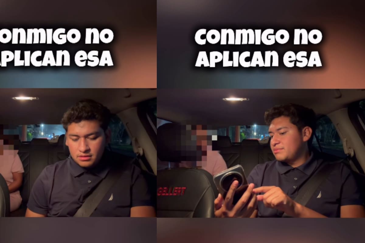 “A la otra ponle seguro hasta que te den el efectivo; ya se iba a ir”: Chofer de aplicación graba el momento exacto en que una clienta intentaba irse sin pagar