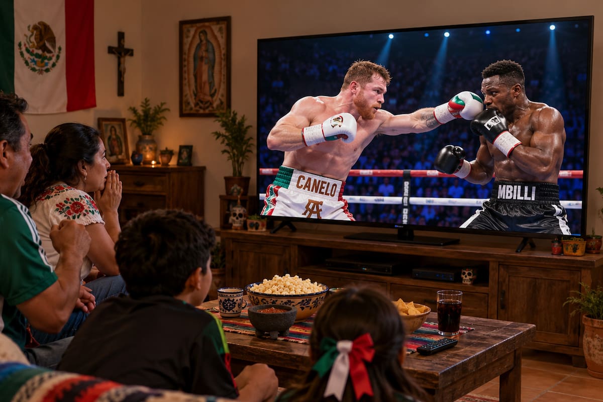 Canelo Álvarez intervino en las negociaciones para que su pelea contra Mbilli se transmita gratis y en vivo por televisión abierta en México