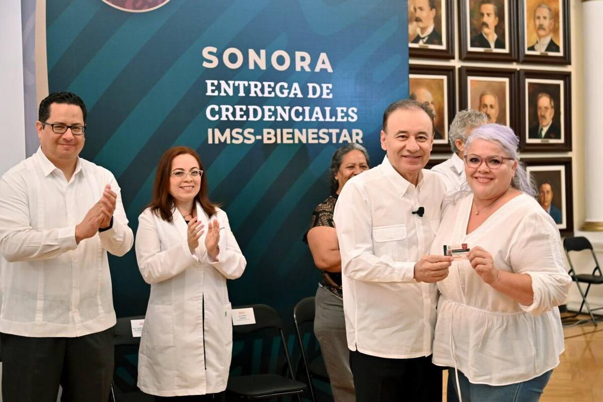 Inicia Gobernador de Sonora credencialización de IMSS-Bienestar