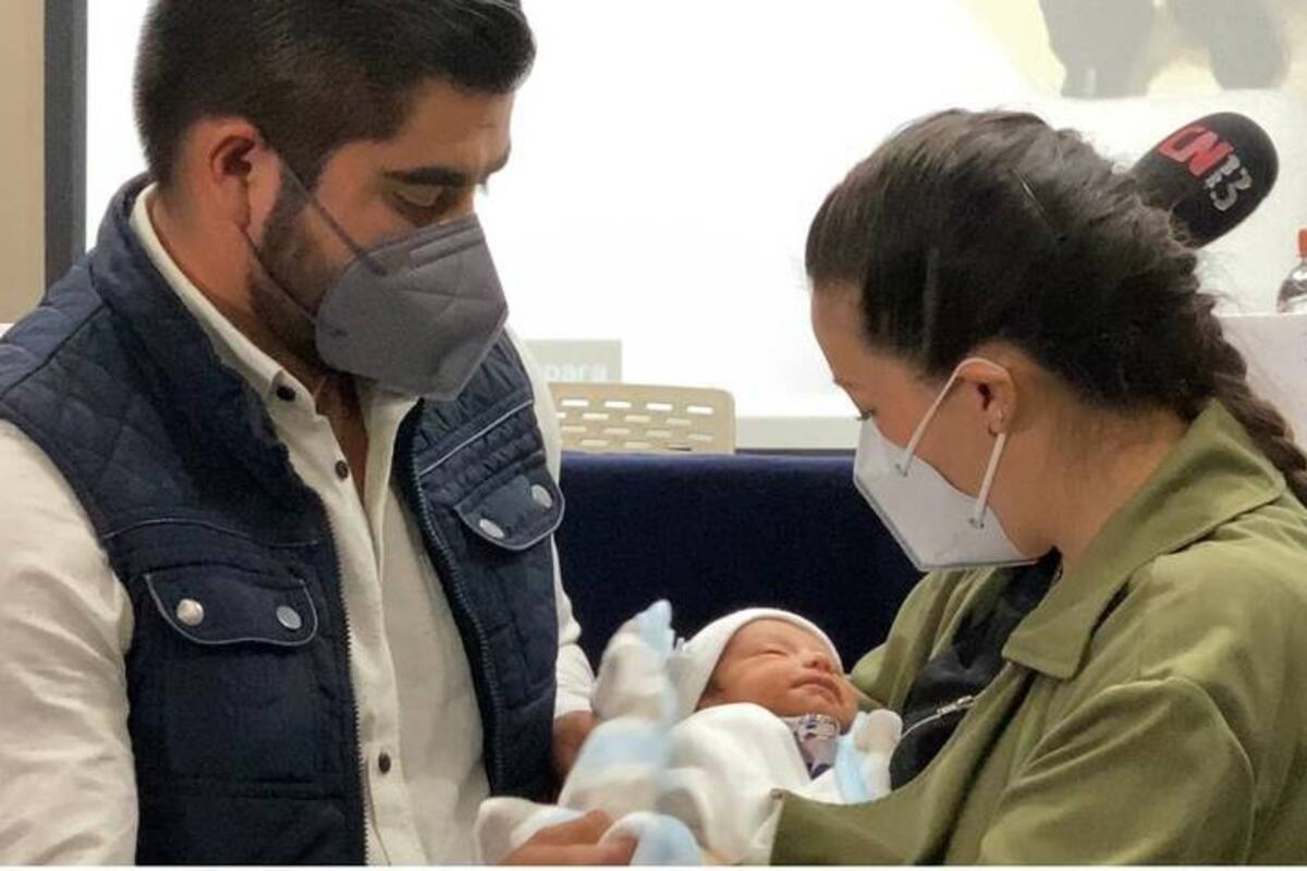 "Ray", el primer bebé mexicano nacido con anticuerpos contra Covid