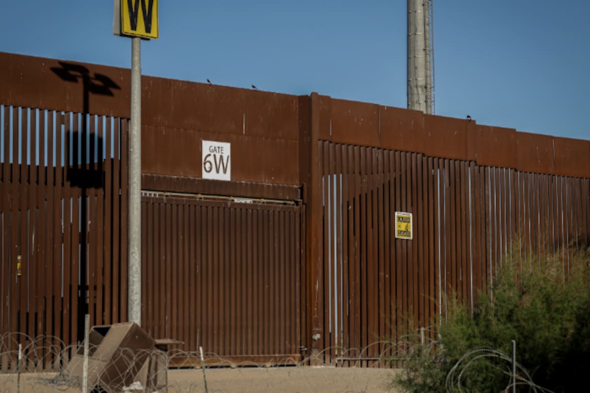 Instalan doble cerco fronterizo