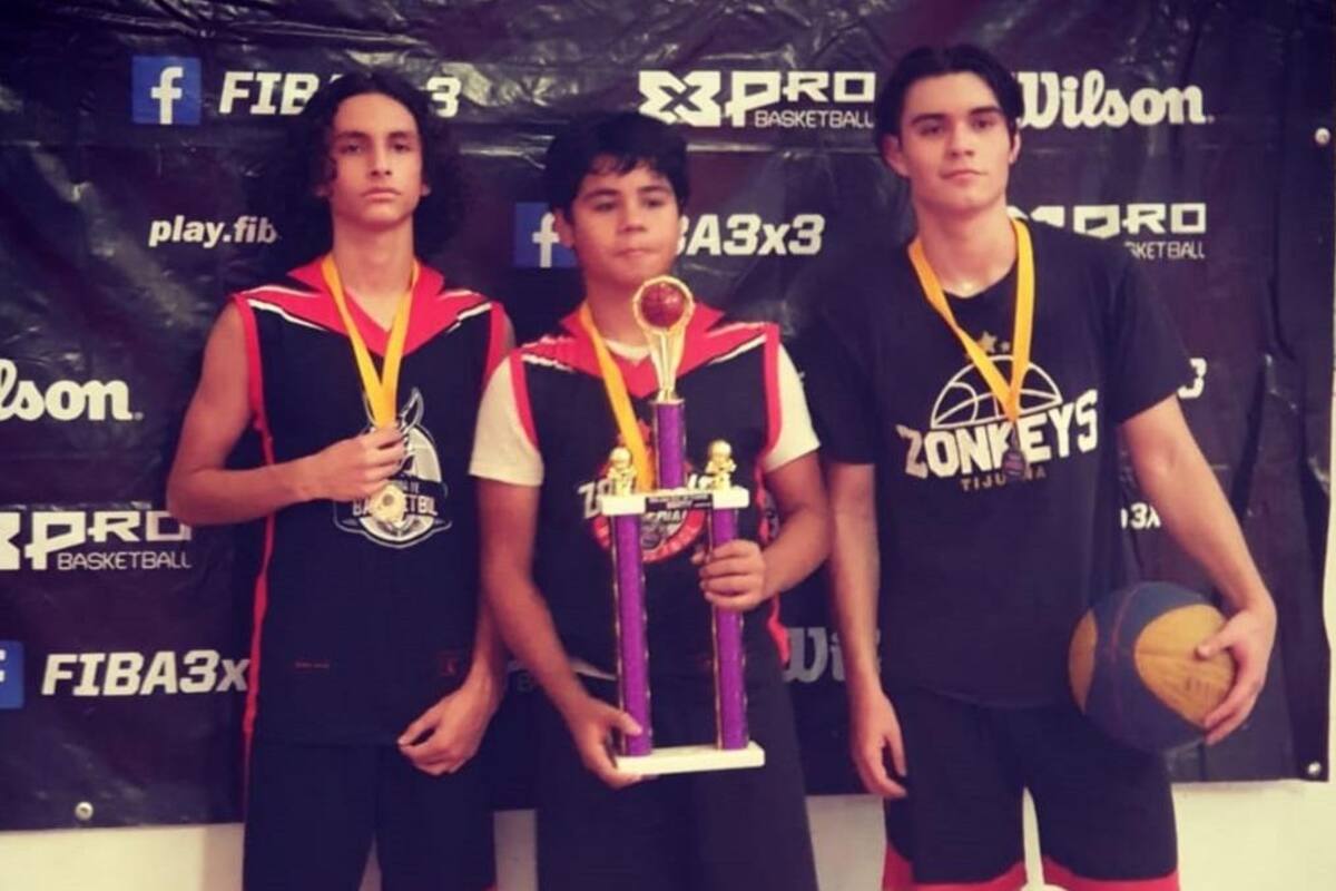 Alumnos de Academia Zonkeys se coronan en Torneo 3x3