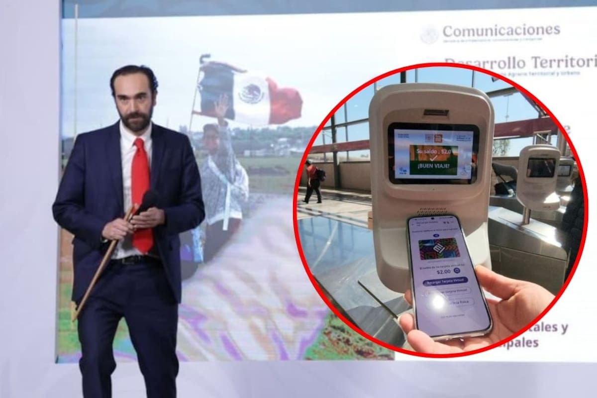 Tarjeta de Movilidad Integrada ya se puede usar en el Tren Insurgente: anuncian integración del sistema de pago entre Ciudad de México y Estado de México, confirma Andrés Lajous Loaeza de la Agencia de Trenes y Transporte Público Integrado