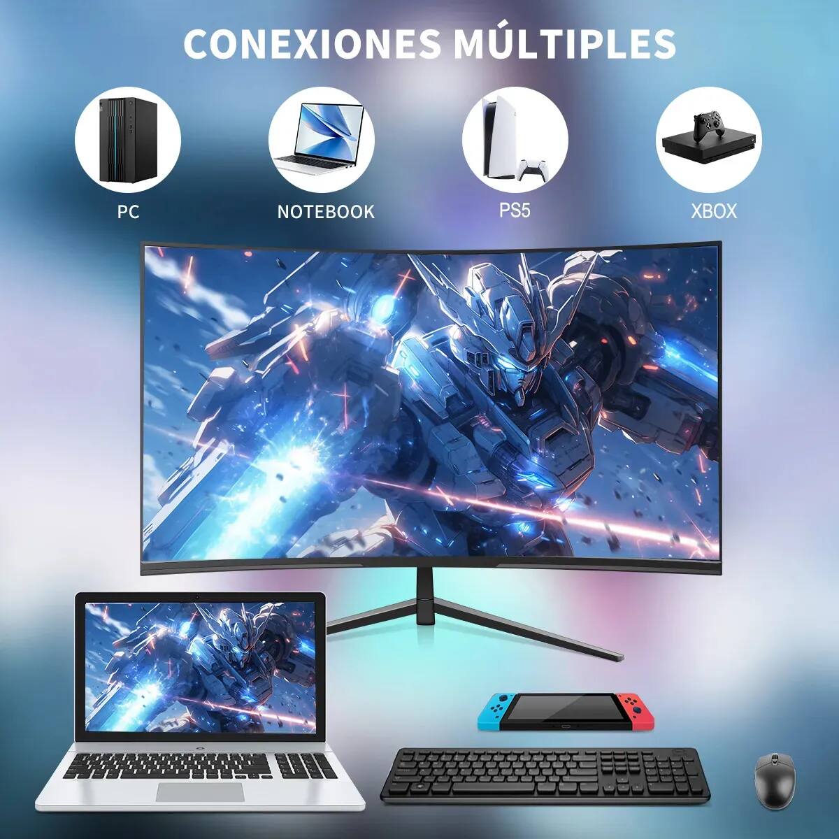 Para que la pantalla funcione adecuadamente, es necesario contar con una computadora o consola capaz de generar imágenes a esa velocidad. | Foto: Mercado Libre