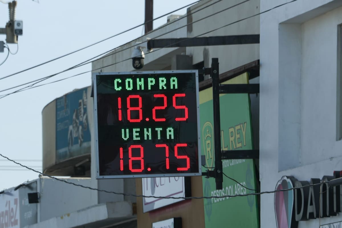 Dólar podría bajar a los 18 pesos