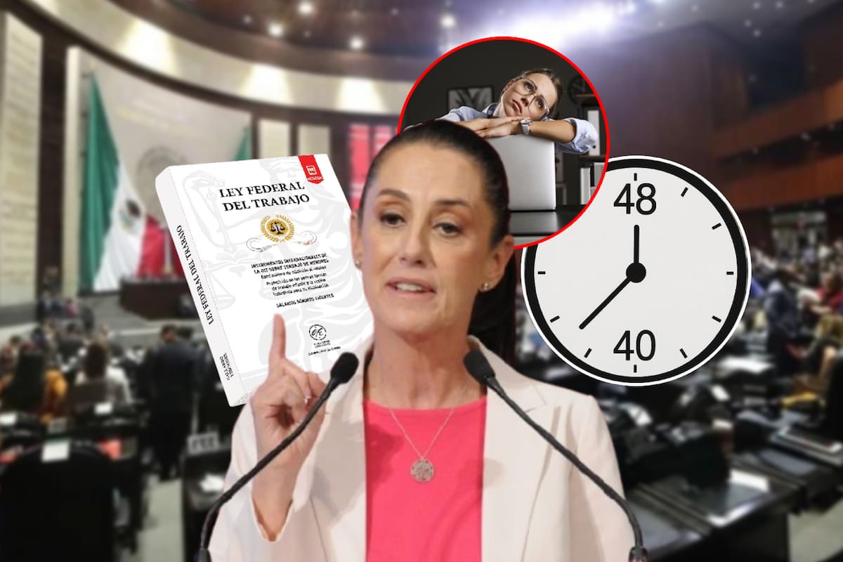 Jornada de 40 horas llegará a México sin un día más de descanso y trabajadores manifiestan su descontento al considerar que una reducción de la jornada diaria no será tan notoria como un día menos de la semana laboral