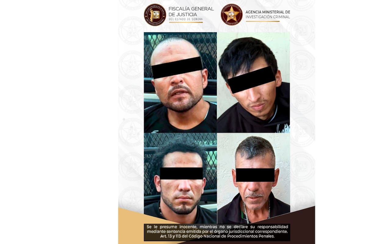 Vinculan a 4 personas por atentado contra la seguridad y narcomenudeo en Ciudad Obregón