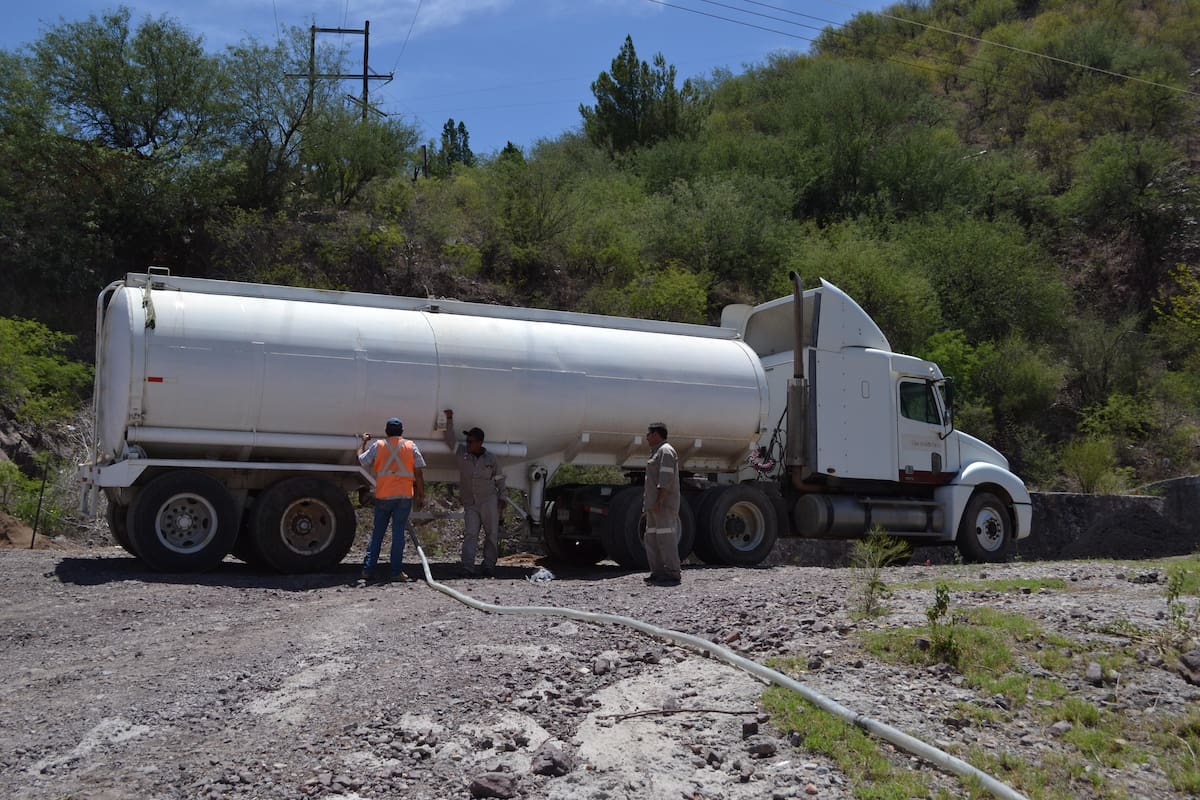 Buscan superar crisis de agua en Nacozari de García
