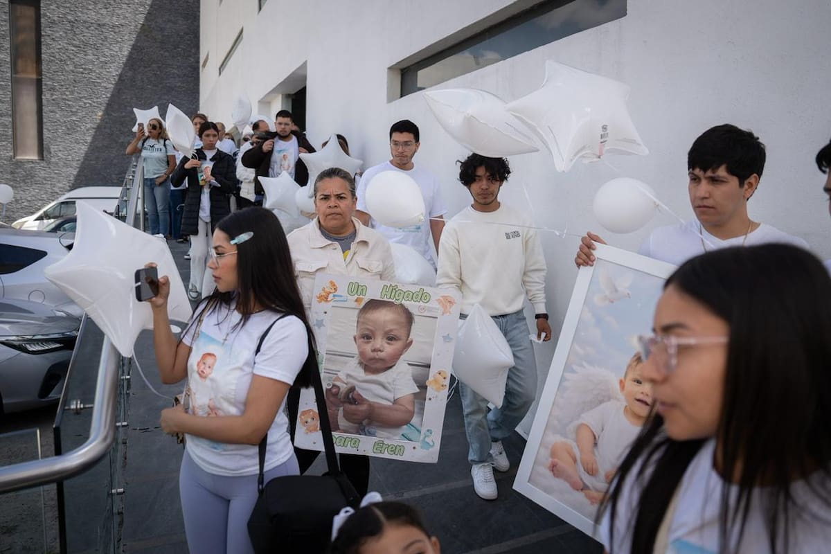 Caravana recorre Tijuana en homenaje al pequeño Eren Mael Villalobos