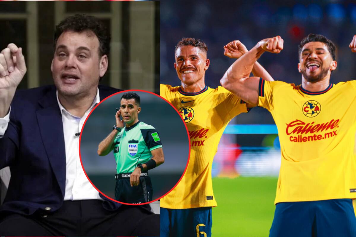 ¿El arbitraje ayuda al América para llegar a la Liguilla? Esto dijo David Faitelson