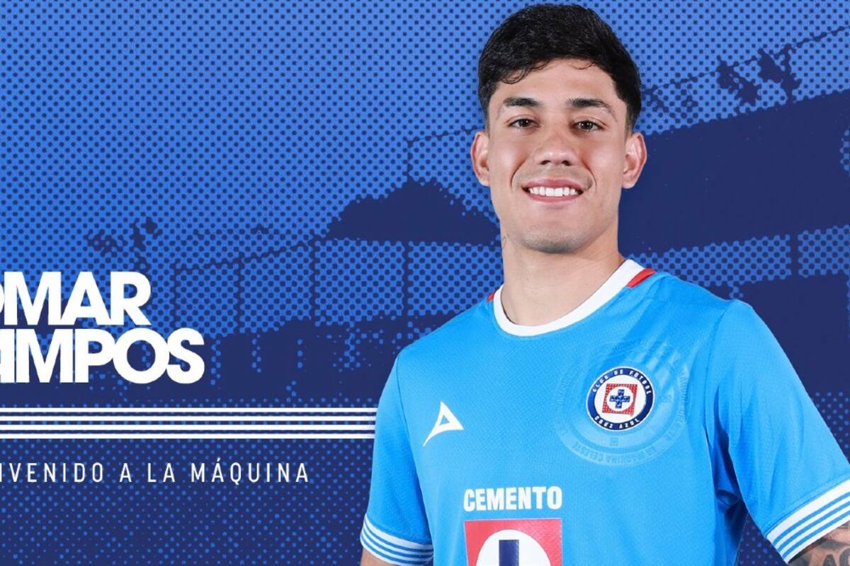 Cruz Azul hace oficial la llegada de Omar Campos