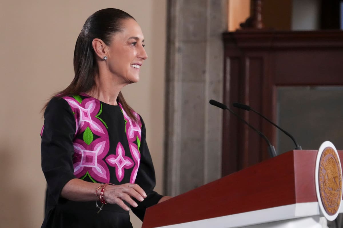 Cuauhtémoc, Ciudad de México. 29 de julio 2026. La presidenta constitucional de los Estados Unidos Mexicanos, la Doctora Claudia Sheinbaum Pardo en conferencia de prensa matutina en el salón de la Tesorería de Palacio Nacional. | Foto: Hazel Cárdenas/Presidencia