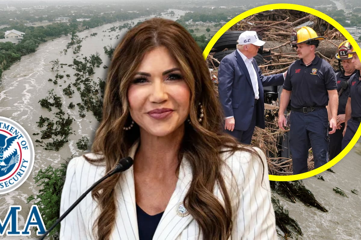 Mientras Texas cancela la búsqueda de víctimas por nuevas inundaciones, Kristi Noem aclara que Trump quiere “rehacer” FEMA, no eliminarla