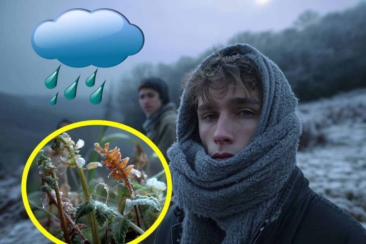 SMN alerta de mínimas congelantes de  -10 a -5 °C con heladas y lluvias