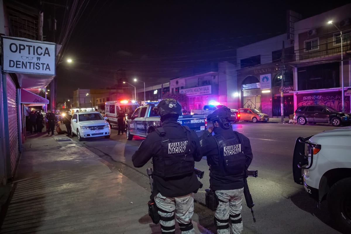Una de las víctimas logró escapar, mientras que la otra perdió la vida. Foto: Border Zoom