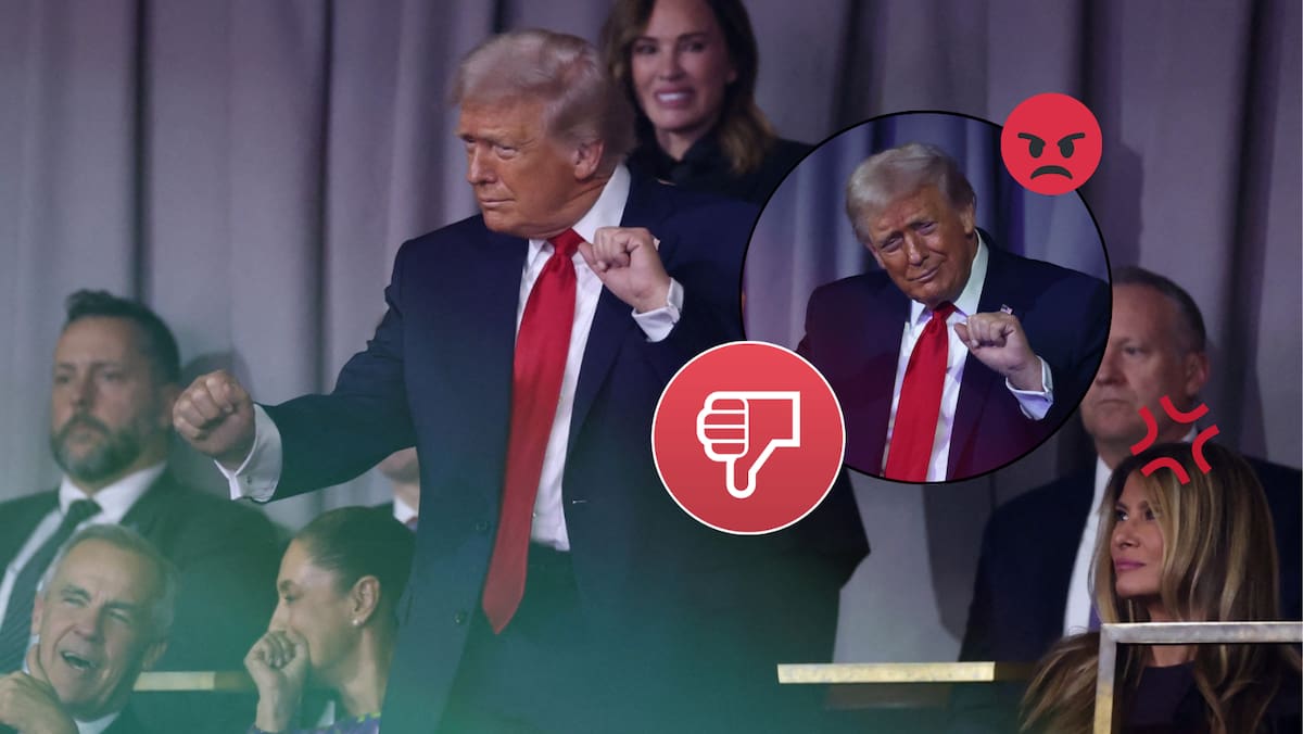 Donald Trump revela cuáles de sus gestos públicos Melania considera “poco presidenciales”. Foto: Reuters