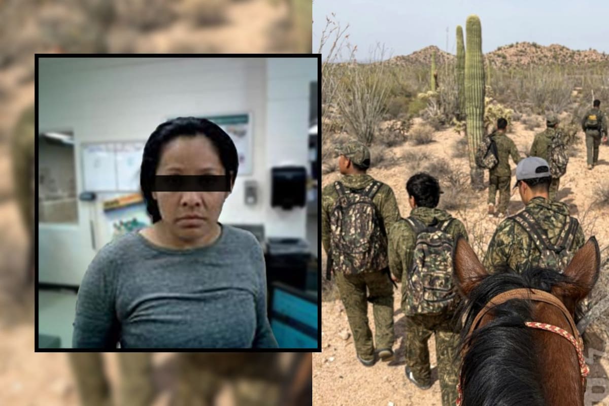 Patrulla Fronteriza captura a grupo de inmigrantes a 40 kilómetros de Sonoyta