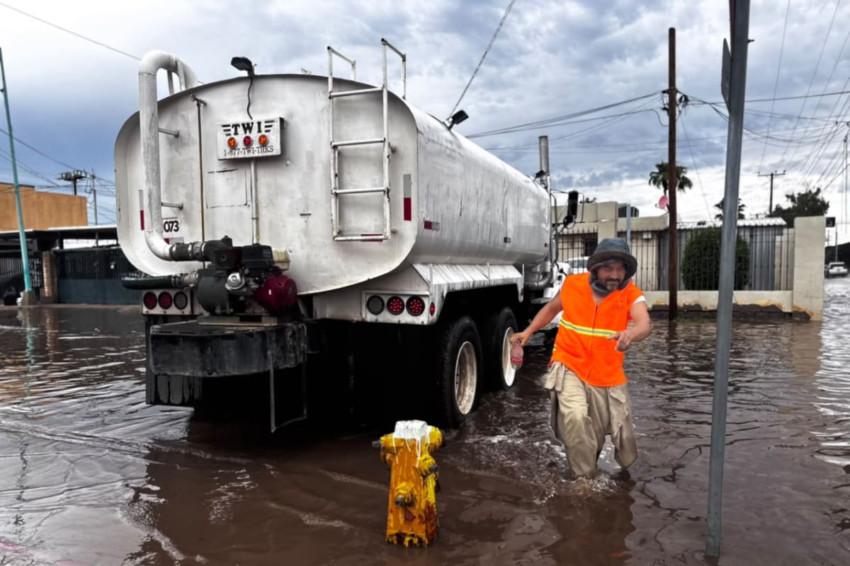 Continuarán lluvias este lunes en Mexicali con clima agradable de 32 grados